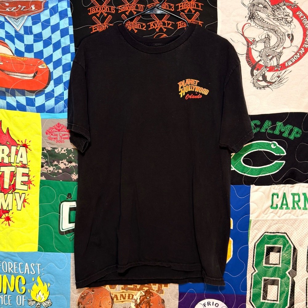 100% Cotton Y2K Planet Hollywood Orlando Graphic Tee (L)